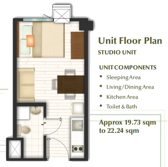 https://www.manilacondohub-smdc.com/images/properties/trees/unit-layouts/01 - TREES - Studio unit (19.73sqm to 22.24sqm).webp